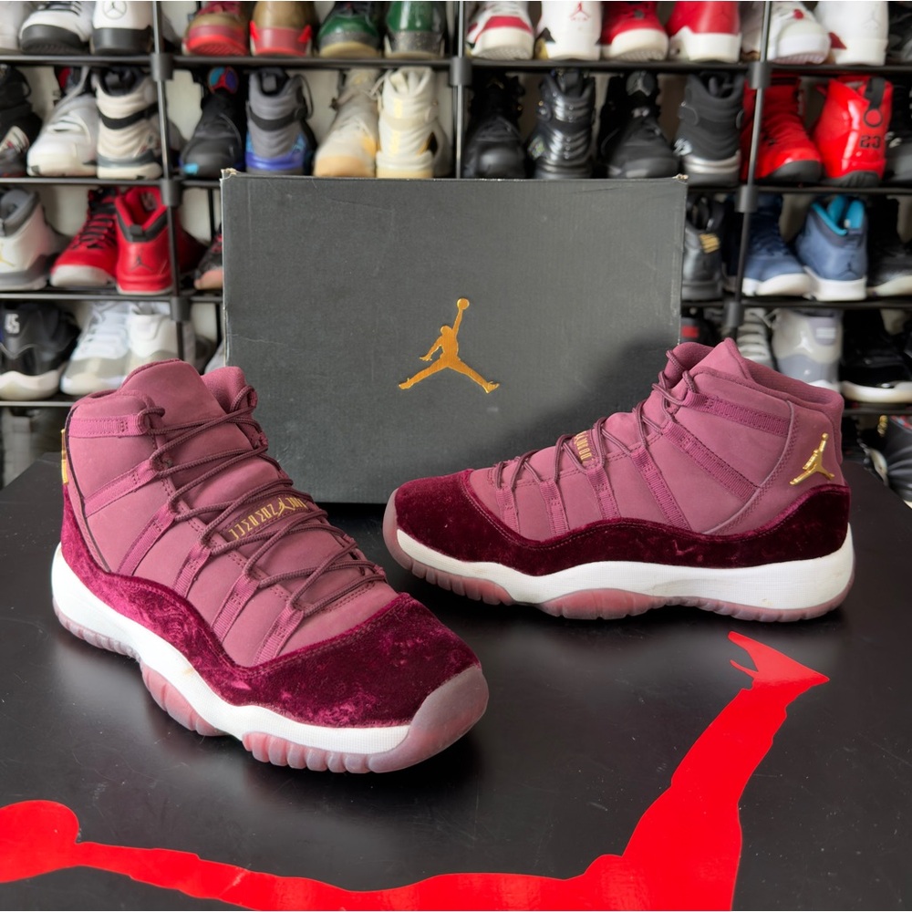 2016 Air Jordan 11 Retro GG Heiress 'Velvet' Size 8 Mens